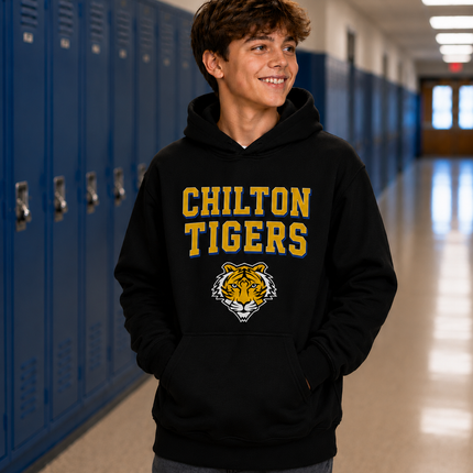 School logo with mascot
