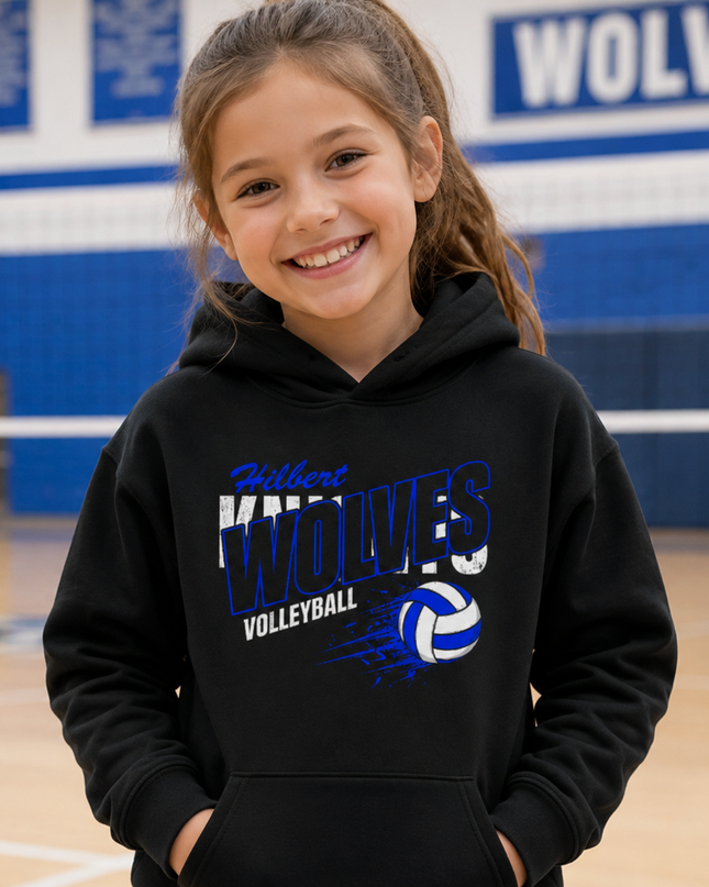 Volleyball Splash Blue