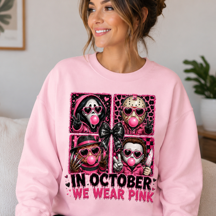 In October, We wear Pink