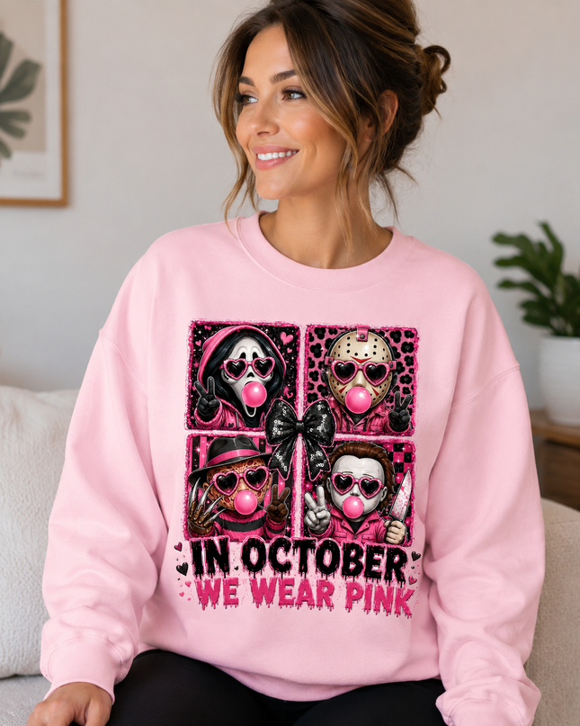 In October, We wear Pink