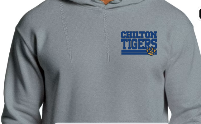 Chilton Tigers Left chest