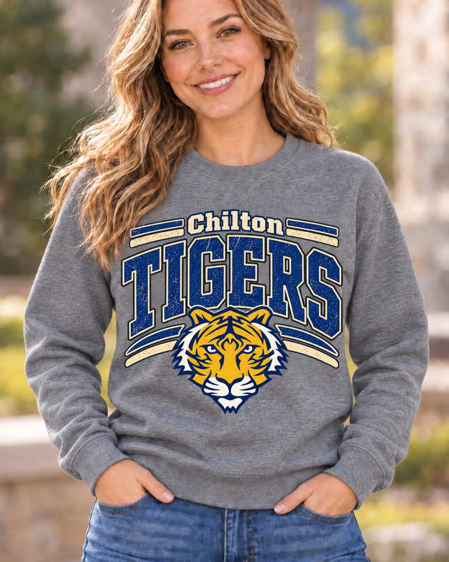 School Mascot Distressed