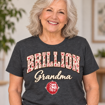Floral Wolves design Grandma