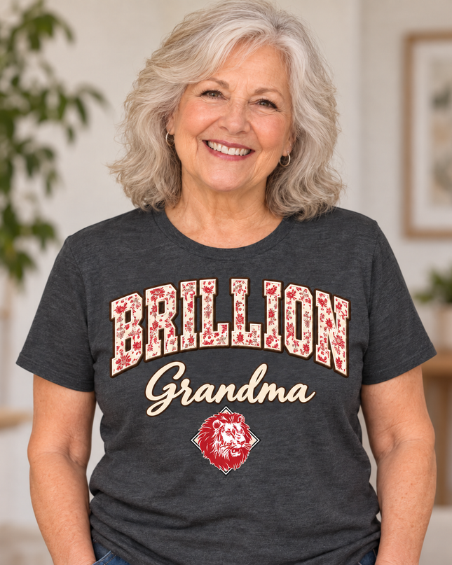 Floral Wolves design Grandma