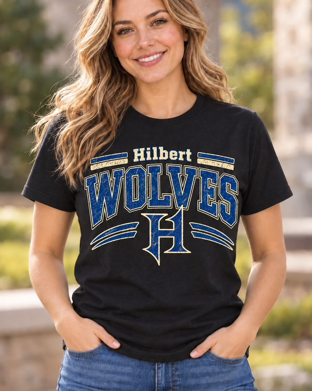 School Mascot Distressed