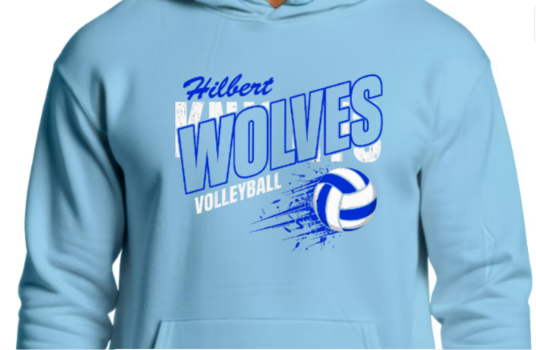 Volleyball Splash Blue