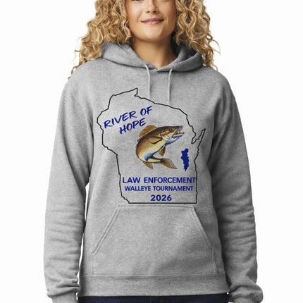 Hooded Sweatshirt - River of Hope Walleye Tournament 2026