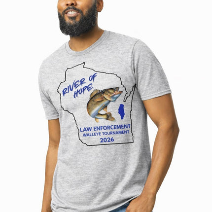 T-Shirt (Short Sleeves) - River of Hope Walleye Tournament 2026
