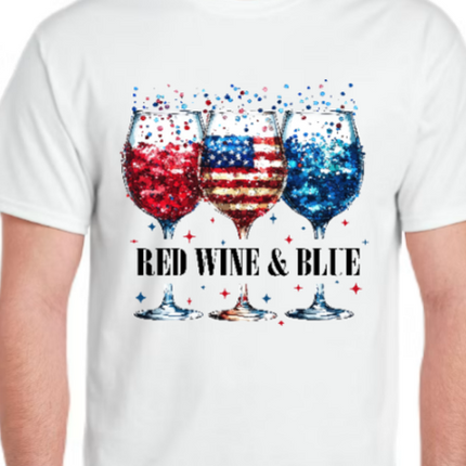 Red, Wine & Blue