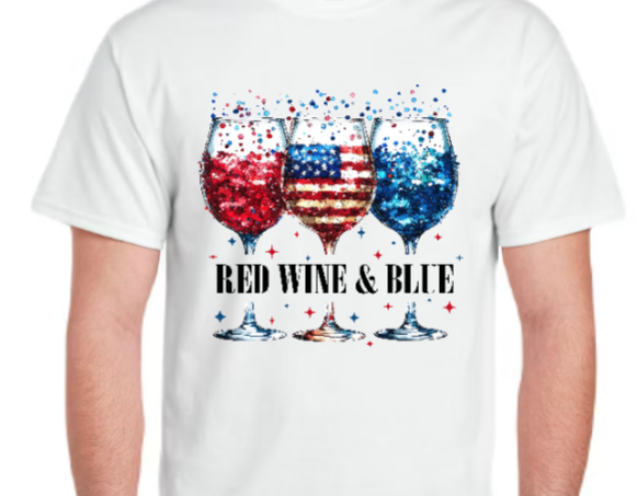 Red, Wine & Blue