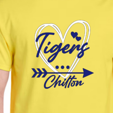 Chilton Tigers w/heart