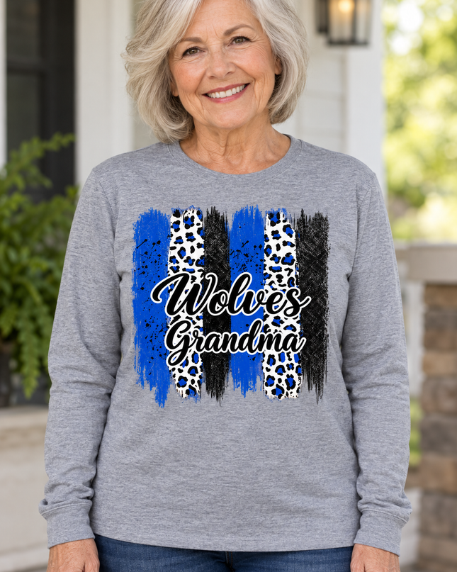 Cheetah print school design Grandma