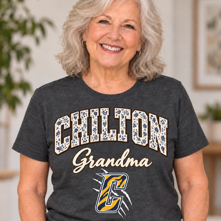 Floral Wolves design Grandma
