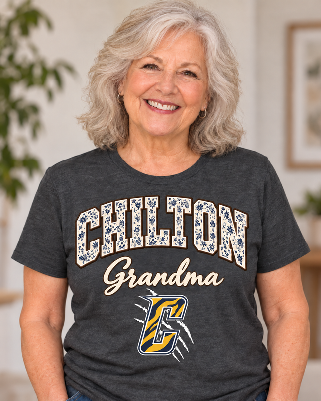 Floral Wolves design Grandma