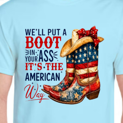 Boot in your ass