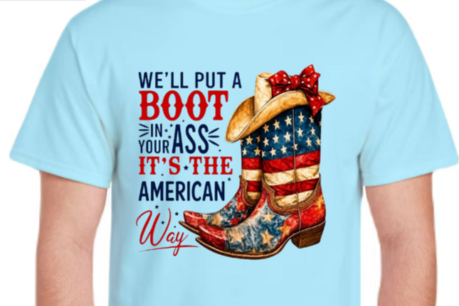 Boot in your ass