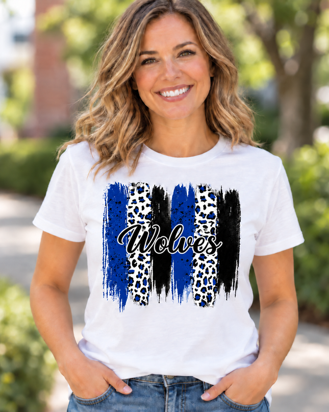 Cheetah print school design