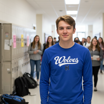 Hilbert Wolves w/H and underline